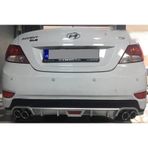 Hyundai Accent Blue Üniversal Arka Tampon Difüzör