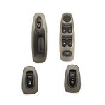 Hyundai Accent Cam Düğme 2000-2002 Takım 4 Kapı Set