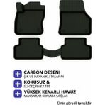 Hyundai Accent Era 2009 Carbon Desen Havuzlu Paspas | Kaymaz & Koku Yapmaz