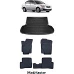 Hyundai Accent Era 2010 Model 5d Premium Ekstra Havuzlu Paspas ve Bagaj Havuzu Set - Siyah
