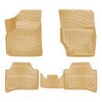 Hyundai Accent Era İcin 2006-2012 3D Havuzlu Bej Paspas Seti