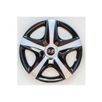 Hyundai Accent Era Uyumlu 13"inç Kırılmaz 4 Adet 1 Takım Siyah Gri Jant Kapağı