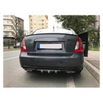 Hyundai Accent Era Uyumlu Body Kit Difüzör 2 Çıkış Gri Kare