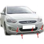 Hyundai Accent Uyumlu Blue Rb Ön Tampon Altı Fiber 2011 Ve Sonrası