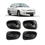 Hyundai Accent Yumurta Kasa 1994-1999 Uyumlu Ön , Arka Sağ Ve Sol Kapı İç Açma Kolu Takım 4 Adet Kapı İç Açma Kolu