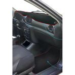 Hyundai Accent Yumurta Kasa (1996-2000) Uyumlu Oto Halı Paspas & Torpido Kaplama Koruma Halısı Seti