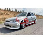 Hyundai Accent Yumurta Kasa Marşpiyel Takımı Sağ Sol Fiberglass Boyasız