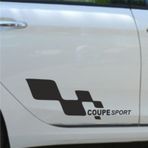 Hyundai Coupe Yan Sport Oto Sticker
