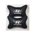 Hyundai Deri Boyun Yastıgı -hyundaı Papyon Yastık - Hyundaı Beyaz Lüks Yastık + Hediye