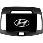 Hyundai Elantra Araç Multimedya Android Ekran Carplay Double Teyp 4+64 9" 06-09 Black Blueway