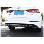 Hyundai Elantra Arka Difüzör Çift Çıkış Egzoz 2017+