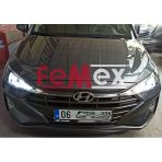 Hyundai Elantra Makyajlı Araçlar için Led Xenon Far Aydınlatma Ampulu FEMEX Premio Plus HB3