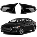 Hyundai Elentra 15-19 Sinyalli Araca Özel Batman Yarasa Ayna Kapağı Pianoblack