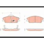 Hyundai GDB3331 Getz 13 15 Accent1 3 15 Ön Disk Balata