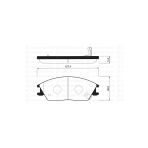 Hyundai Getz 1.1L 1.3L 1.4L Benzinli 1.5L CRDI Dizel 02-09 Ön Fren Balata