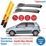 Hyundai Getz 2002-2009 Muz Silecek Takımı