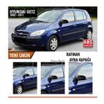Hyundai Getz 2002-2011 Batman Yarasa Ayna Kapağı Piano Black Abs Plastik