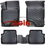 Hyundai Getz 2002 3D Havuzlu Paspas Siyah - Araca Özel - Çok Renkli