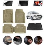 Hyundai Getz 2002 Sonrası Uyumlu Paspas Araca Özel Bagaj Havuzu MBS Bej