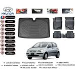 Hyundai Getz 2003 Model Bagaj Havuzu Araca Özel Paspas Takımı Prrox - Siyah