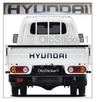 Hyundai H100 Kamyonet Minibüs Arka Bagaj Kapak Sticker