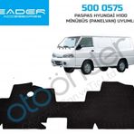 Hyundai H100 Minibüs Paspas Kauçuk Araca Özel Siyah