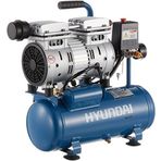 Hyundai Hm506S Sessiz Ve Yağsız Hava Kompresörü, 550 W, 6 Lt