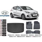 Hyundai I10 2014 Model Bagaj Havuzu Araca Özel Siyah Kokusuz Havuzlu Paspas Takımı