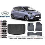 Hyundai I10 2021 Model Bagaj Havuzu Araca Özel Siyah Extra Havuzlu Paspas Takımı