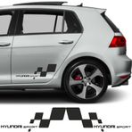 Hyundai İ10 İçin Uyumlu Aksesuar Yan Sport 56 26