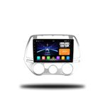 Hyundai i20 (2008-2010) 9 İnç Android Multimedya Sistemi - Manuel Klima Uyumlu | Kablosuz Apple CarPlay & Android Auto | HD Dokunmatik Ekran, Bluetooth, Geri Görüş Kamerası Hediye (6 GB)