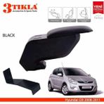 Hyundai İ20 2008-2015 Delmesiz Çelik Ayaklı Siyah Kolçak Kol Dayama