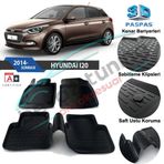 Hyundai İ20 2015 Sonrası Siyah 3D Havuzlu Paspas