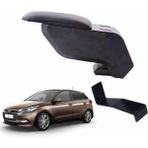 Hyundai İ20 2017 Delmesiz Çelik Ayaklı Siyah Kolçak Kol Dayama