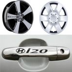 HYUNDAİ İ20 Kapı Kolu Jant Sticker Yapıştırma 8 Ad