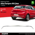 Hyundai i20 Krom Arka Tampon Alt Çıtası 1 Prç. 2014-2018