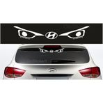 Hyundai I20 Led Far Silüeti Stickeri 1 Adet 35Cm