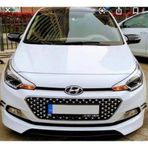 Hyundai İ20 Sinyalli Piano Black Yarasa Ayna Kapağı