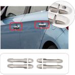 Hyundai I20 Uyumlu 2012-2014 Krom Kapı Kolu 4 Kapı Paslanmaz Çelik