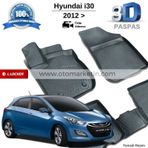 Hyundai İ30 2012-2017 3D Havuzlu Paspas