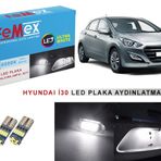 Hyundai İ30 LED Plaka Aydınlatma Ampul Seti FEMEX Parlak Beyaz