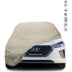 Hyundai Ioniq Araba Brandası Su Geçirmez Branda Miflonlu Premıum Oto Branda - Tam Branda