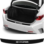 Hyundai İX35 Için Uyumlu Aksesuar Oto Arka Tampon Bagaj Koruyucu Sticker 92*7 cm - Beyaz - Standart