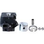 Hyundai Motorlu Testere Silindir Piston Hyundaı TCS2800/36 mm Orjinal - Koyu Gri - kes-mak