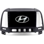 Hyundai Santa Fe Araç Multimedya Android Ekran Carplay Double Teyp 2+32 9" 06-11 Black Blueway