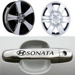 Hyundai Sonata Kapı Kolu Jant Sticker Yapıştırma 8 Ad