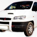 Hyundai Starex Uyumlu Ön Koruma (Kamyonet) Fiber 1998-2007