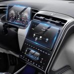 Hyundai Tucson 2021-2023 Navigasyon Ekranı+Gösterge paneli ekran koruması +Klima Göstergesi 9H Nano Ekran Koruyucu 3'lü