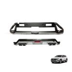 Hyundai Tucson 2025+ Sonrası Uyumlu Ön Arka Koruma Difüzör (İthal) (P58426f)