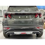 Hyundai Tucson Arka tampon koruması difüzör 2021+
